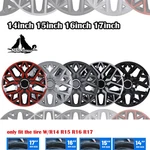 4PCS 14" 15" 16" 17" Hub Caps For Toyota Corolla Nissan Versa Chevy Wheel Cover New. Price: $60.99.