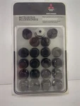 New Oem Genuine Mitsubishi Black Wheel Lug Nut Set Locking 2008-2025 MZ315051. Price: $165.00.