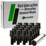 Black Lug Bolts 2014-2020 Fiat 500L Aftermarket Wheels New. Price: $70.00.