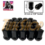 24 Gorilla Ex Large Seat Factory Stock Wheels Lug Nuts 14X1.5 Acorn Rims Black New. Price: $69.95.