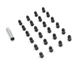 Coyote Install Kit - Car Spline 12MM 1.5 (6 Lug)(blk)(lugs Only) New. Price: $56.30.