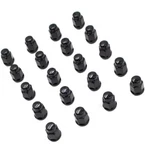 Coyote Accessories 56K548BLK 20-PACK Black Cone Seat Acorn Bulge Lug Wheel New. Price: $35.00.