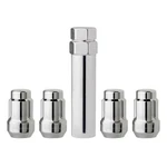 Chrome Wheel Locks Compatible With 2018-2021 Kia Stinger Aftermarket Rims New. Price: $45.00.