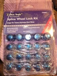 White Knight Wheel Lugs Lock Kit 12MMX1.50 Spline Acorn 20 Pk 753807 Blue New. Price: $14.99.