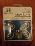Honda Alloy Wheel Locks P/n 08W42-SHJ-100 New Sealed!. Price: $24.50.