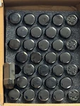 32 Mirror Black Lock Lug Kit Chevy Gmc 2500 3500 Factory Oem 85124437 New. Price: $375.00.