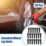20PCS M14X1.5 Extended Wheel Lug Bolts Ball Seat 45MM Shank For Vw Audi New. Price: $54.62.