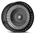 22" Cavallo CLV-41 Gloss Black & Machined Wheel 22X9.5 6X135 6X5.5 25MM Rim New. Price: $453.84.