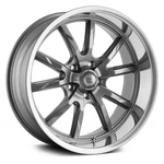 Ridler 650 Wheel 17X8 (0, 5X120.65, 83.82) Gray Single Rim New. Price: $260.99.