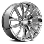 Factory Reproductions Replicas Fr 98 Wheel 22X9 (28, 6X139.7) Chrome Single Rim New. Price: $450.00.