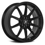Impact Racing 502 Wheels 18X8 (38, 5X105, 73.1) Black Rims Set Of 4 New. Price: $760.00.