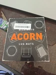 Mishimoto Steel Acorn Lug Nuts M12X1.5 20 Piece Set Chrome New. Price: $17.99.