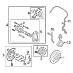 For Kia Sorento 2011-2015 527552B000 Rear Wheel Lug Stud New. Price: $18.70.