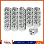 24 X Chrome 1/2"-20 Open End Bulge Acorn Wheel Lug Nuts Conical Seat Fits Ford New. Price: $17.29.