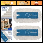 Nine Forty Industrial-grade 24X5 Cotton Mop Head Refills, Perfect Replaceme New. Price: $59.99.
