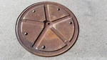 1957 1958 1959 Dodge Desoto Plymouth Chrysler Spare Tire Cover Mopar Trunk Oem Used. Price: $175.00.