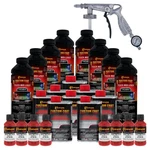 Custom Coat Hot Rod Red 2 Gal Urethane Spray-on Truck Bed Liner Kit W/ Gun New. Price: $369.99.