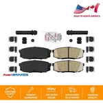 Rear Ceramic Disc Brake Pads For Toyota Tundra Sequoia Lexus LX570 Land Cruiser New. Price: $51.06.