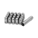 Mr 5740K5 Closed End Chrome 1/2 In. Spline Kit 20-LUG New. Price: $35.99.