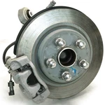 2020-2025 Cadillac XT4 Fwd Rear Left Knuckle, Hub & Bearing, Brake Used. Price: $225.00.