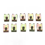 80PCS Metal Car Body Panel Engine Fender Fastener Kit U-shaped Clip Screw Nut New. Price: $15.21.