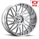 New 22X12 Vision 404 Brawl Chrome 6X135 ET-51 Wheel Rim. Price: $640.67.