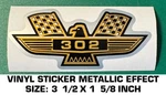Ford Performance Eagle Emblem Logo 302 - Shelby Mustang Vinyl Decal Sticker New. Price: $6.51.