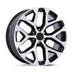 Performance Replicas PR177 20X9 6X139.7 24MM Gloss Black Machined Face Wheel New. Price: $235.84.
