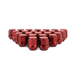 Mishimoto Steel Lug Nuts, M14X1.5, Acorn Seat, 24PC Set, Red New. Price: $38.95.