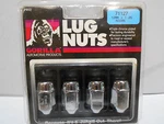 4 Pack Gorilla Acorn Lug Nuts ( 12MM X 1.25" ) New. Price: $9.99.
