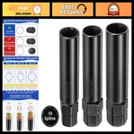 10 Spline Lug Nut Key Replacement Set - Compatible With Bimecc, Steel, Black, Su New. Price: $37.39.