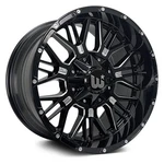 Western Paxton Wheel 20X10 (-12, 6X139.7, 110) Black Single Rim New. Price: $370.00.