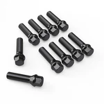 10PCS Extended M12X1.5 Lug Bolts Black, 45MM Shank, Cone Seat, For Various Bmw Used. Price: $10.99.