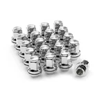 Yizbap 20PCS Nuts Chrome, M14X1.5 Oem Factory Mag Washer Style Lug... New. Price: $56.73.
