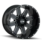18" Ion 141 18X9 Satin Black 5X5.5 Wheel 18MM Rim For Jeep Ram Dodge Truck New. Price: $310.99.
