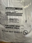 New Genuine Oem Factory Nissan Wheel Locks Lug Nuts T99W2 A7010 Sealed Bag. Price: $47.99.