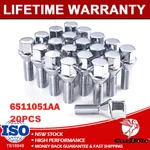 M12X1.5 19MM Lug Bolts 6511051AA (20) For Jeep Cherokee Compass Dodge Carbole Us New. Price: $28.89.