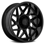 Moto Metal MO812 Turbine Wheel 20X10 (-18, 8X165.1, 125.1) Black Single Rim. Price: $313.62.