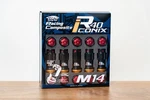 Kyo-ei Project Kics R40 Iconix Lock Lugs (aluminum Cap) M14X1.5 Black/red New. Price: $330.00.