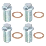 Autohaux Pcs M14X1.5 Steel Engine 0.75"X1.30", Silver Tone, Copper New. Price: $14.31.
