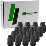 Black 7/16-20 Lug Nuts Closed End Bulge 19MM Hex 1.4" Tall Set Of New. Price: $44.00.