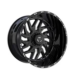 20X10 Tis 544BM Gloss Black Milled Wheel 8X170 (-25MM) New. Price: $478.00.