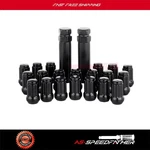 (20) M12X1.5 Black 6 Spline Lug Nuts 1.38" Tall For Hyundai Fits Honda + Key New. Price: $26.45.