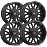 (4) Mayhem 8107 Cogent 17X9 6X135/6X5.5" -12MM Matte Black Wheels Rims 17" Inch New. Price: $1139.96.