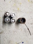 Cadillac Allante 1987-91 Set 4 Lug Lock Nuts With Used. Price: $49.99.
