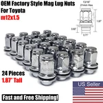 24 Toyota Oem Factory Mag Lug Nuts 12X1.5 Chrome Tacoma Trd 4RUNNER 1.87" Tall New. Price: $36.49.