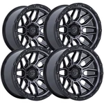 (set Of 4) Fuel FC881 Surge 17X9 6X135 +1MM Black/tint Wheels Rims 17" Inch New. Price: $1236.00.