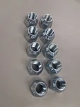 10 Wheel Nut Standard 9/16-18 7/8" Hex 3/4" Length 611-052 Dorman New. Price: $20.00.