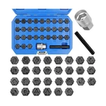 32PCS Wheel Locking Nut Key Kit Compatible With Mercedes Benz, Anti-theft L... New. Price: $89.29.