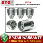 4X EVO5 Locking Nuts For Honda Cr-v 1997 (alloy Wheels) Silver New. Price: $39.72.